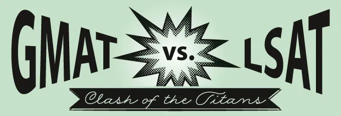 GMAT vs. LSAT Graphic