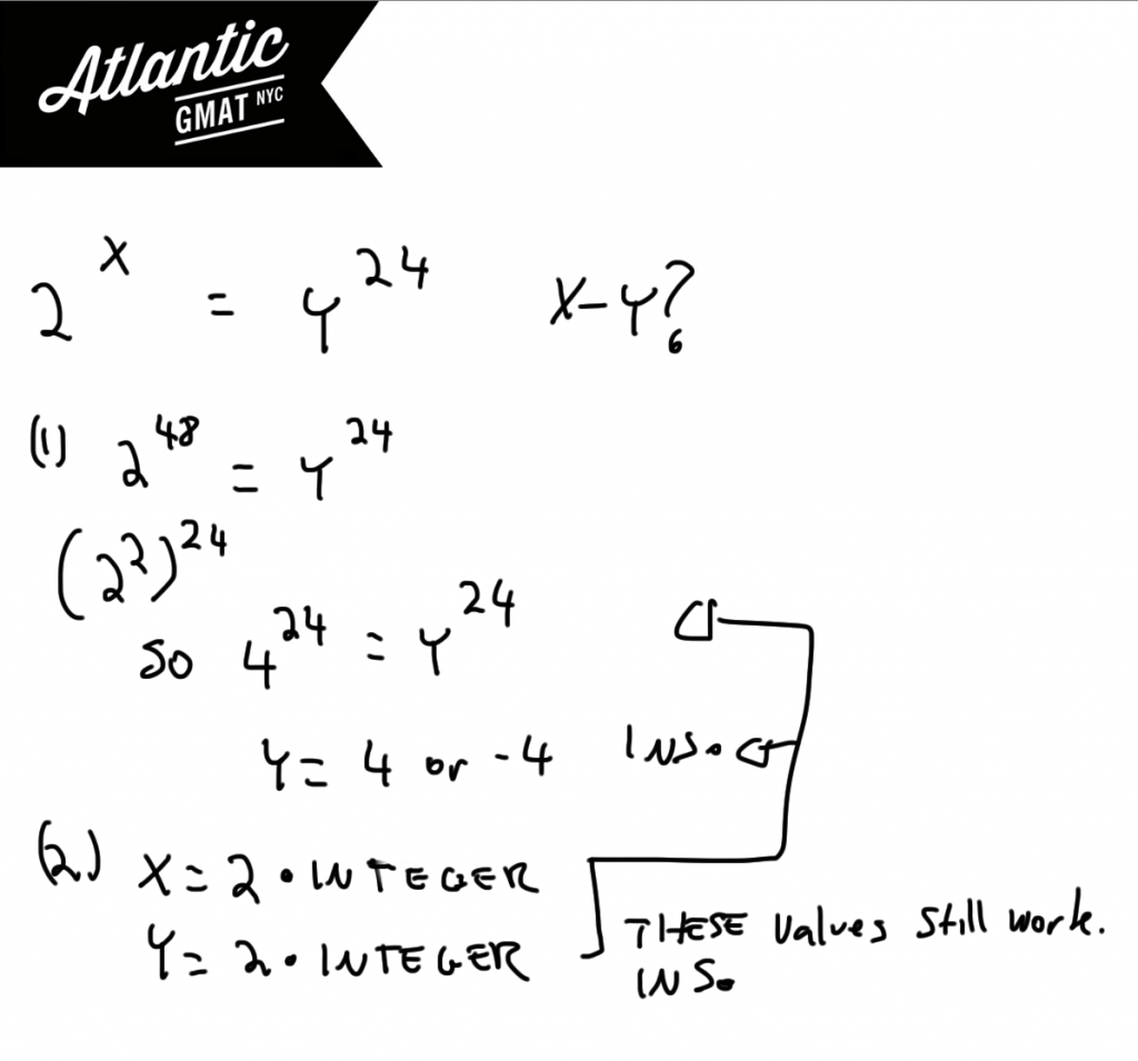 gmat question of the day exponents solution diagram