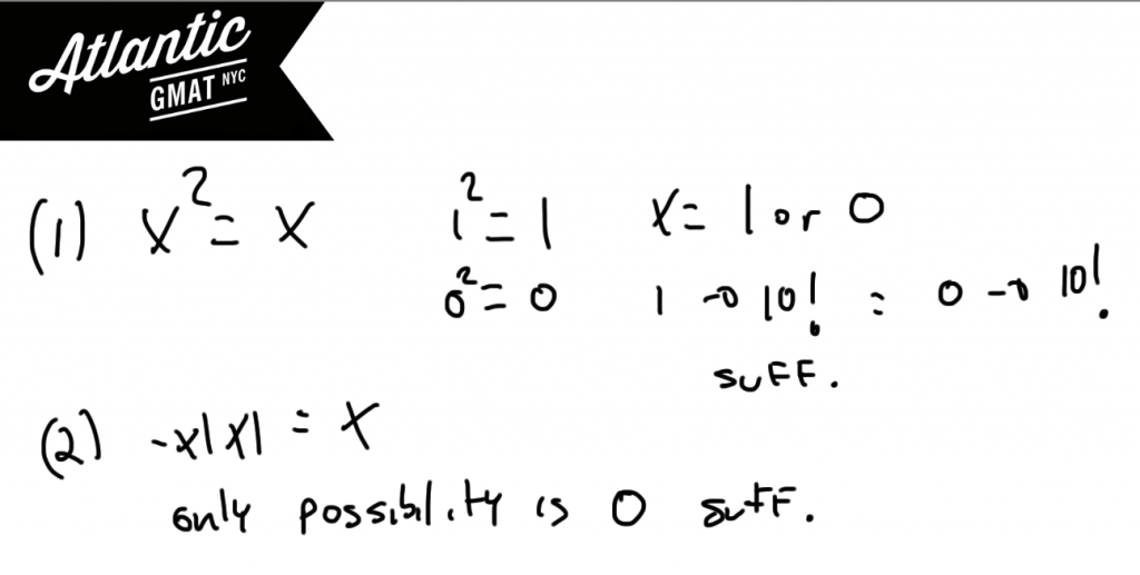 gmat question of the day number properties solution diagram