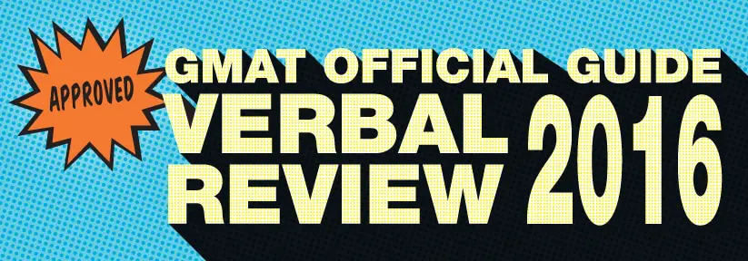GMAT Official Guide Verbal