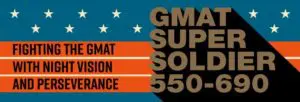 average gmat 550 to 690