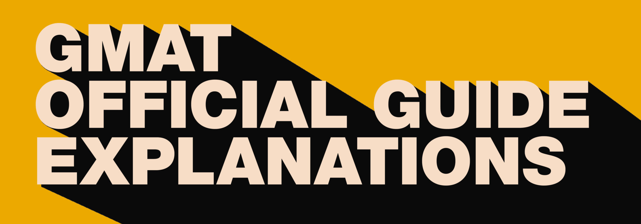 GMAT Official Guide Explanations